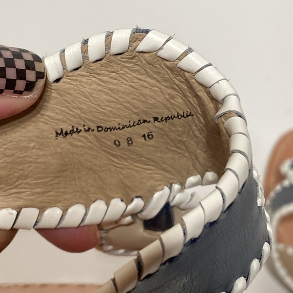 Jack Rogers Signature Whipstitch Detailing Sandal - Picture 6 of 12